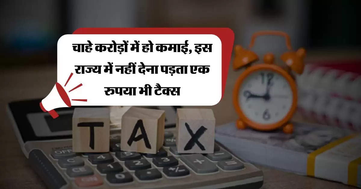 Income Tax Rules : चाहे करोड़ों में हो कमाई, इस राज्य में नहीं देना पड़ता एक रुपया भी टैक्स