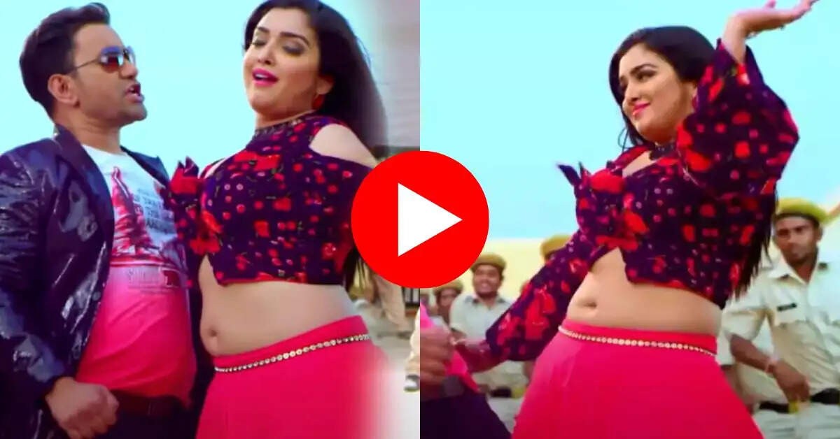 Bhojpuri Dance : आम्रपाली दुबे ने मटकाया हैवी फिगर, निरहुआ हार बैठे दिल 