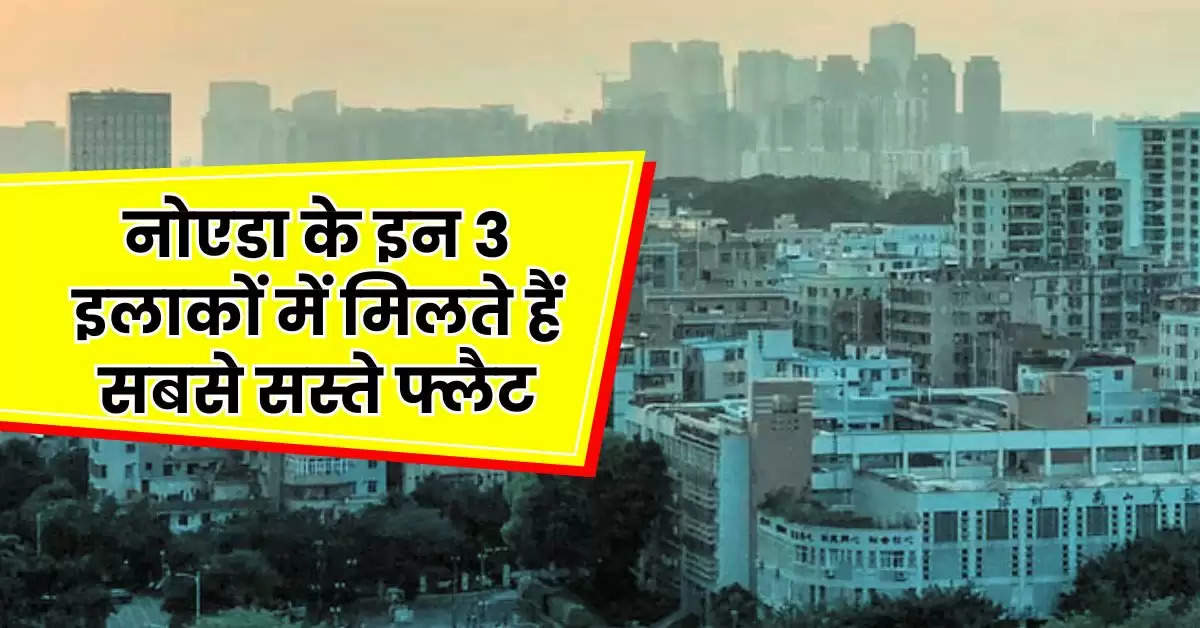 Noida Flats Rent : नाेएडा के इन 3 इलाकों में मिलते हैं सबसे सस्ते फ्लैट, जानिए कितना है रेंट