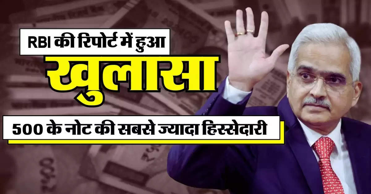 RBI Report:  500 के नोट की सबसे ज्यादा हिस्सेदारी, RBI की रिपोर्ट में हुआ खुलासा