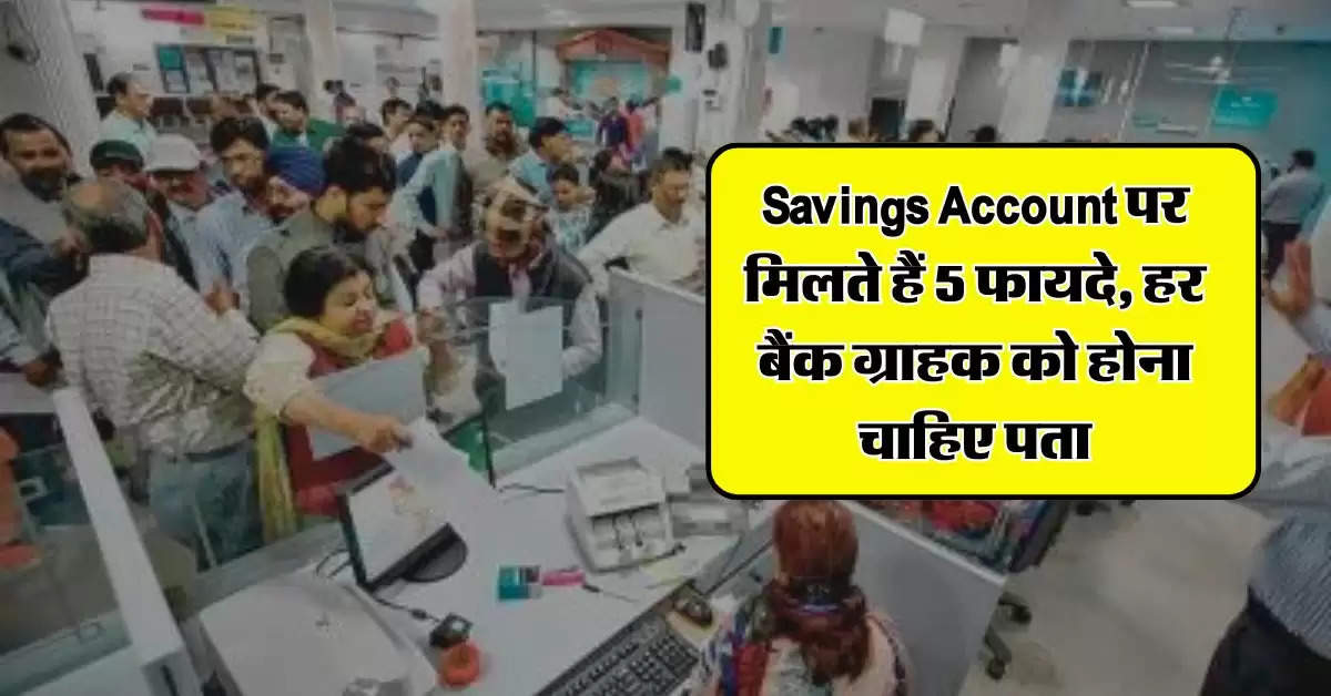 Savings Account पर मिलते हैं 5 फायदे, हर बैंक ग्राहक को होना चाहिए पता