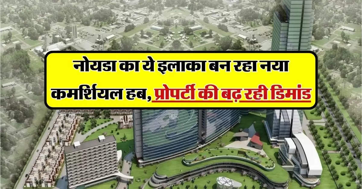 Delhi NCR Property: नोयडा का ये इलाका बन रहा नया कमर्शियल हब, प्रोपर्टी की बढ़ रही डिमांड